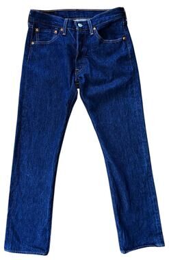 Levi's 501 Original Fit Button Fly Straight Leg 100% Cotton Jeans Men's 32X34